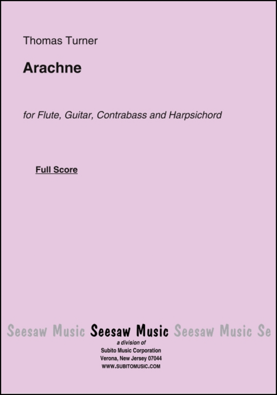 Arachne Flute scores gallery preview page 1