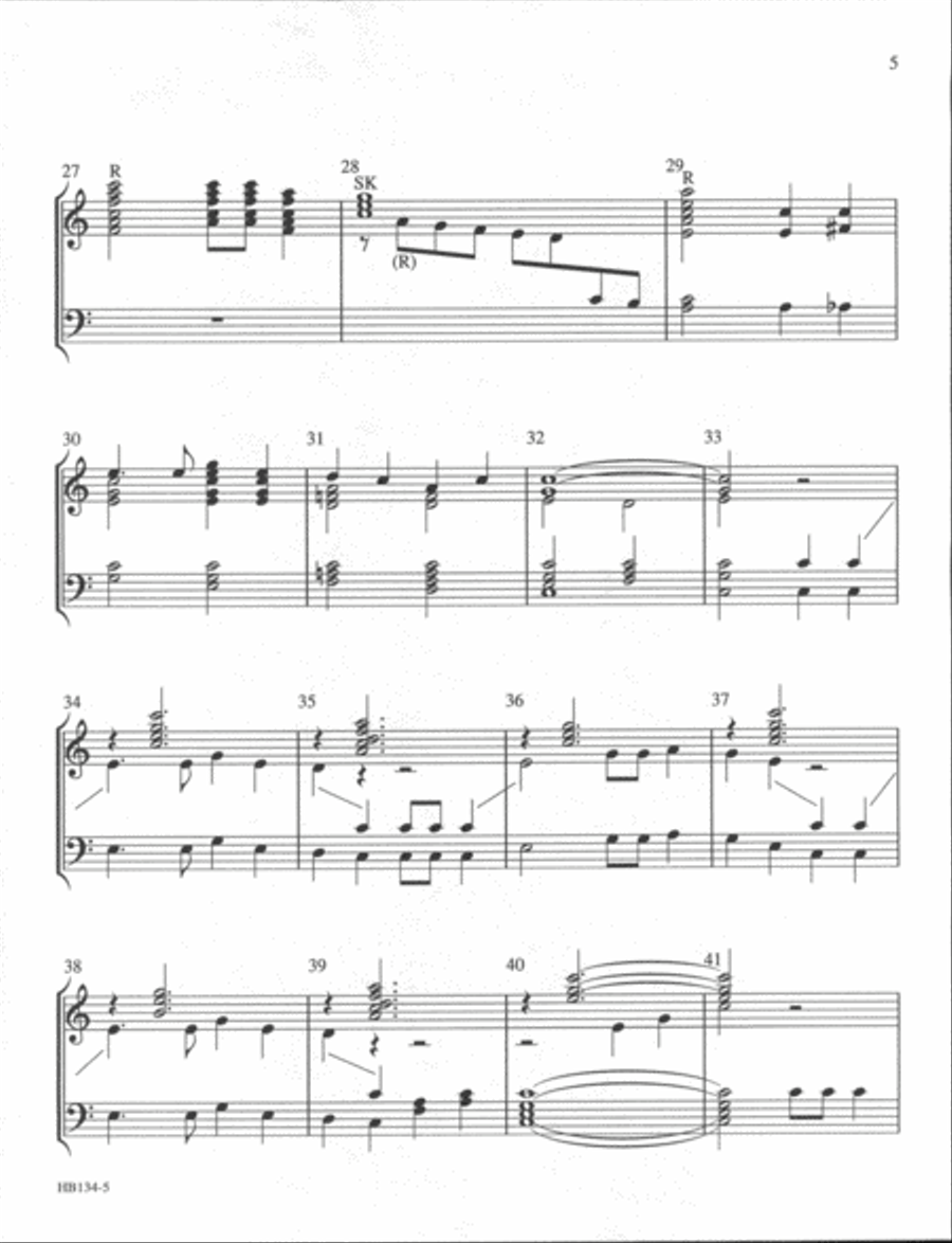 Lord, I Want to Be a Christian - Lloyd 3-Octaves scores gallery preview page 4