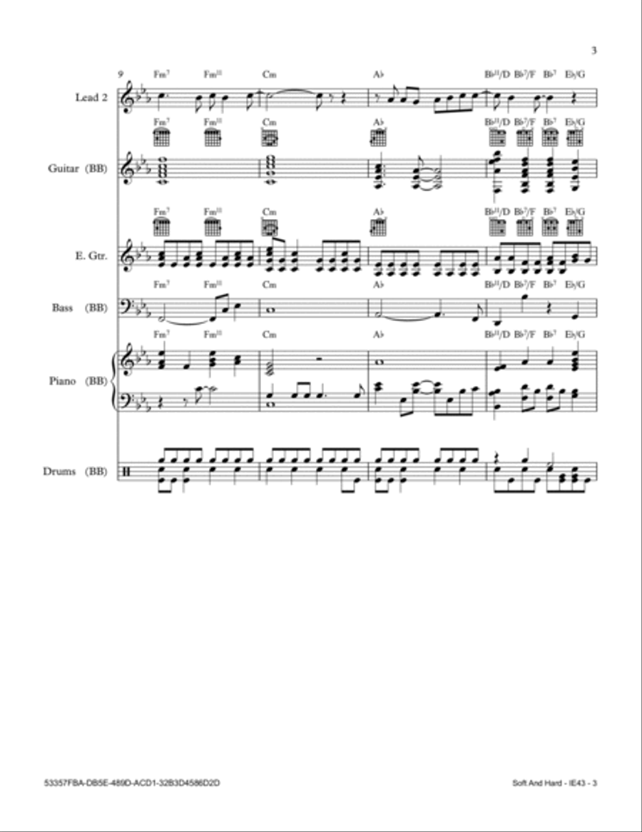 Soft And Hard Small Ensemble scores gallery preview page 3