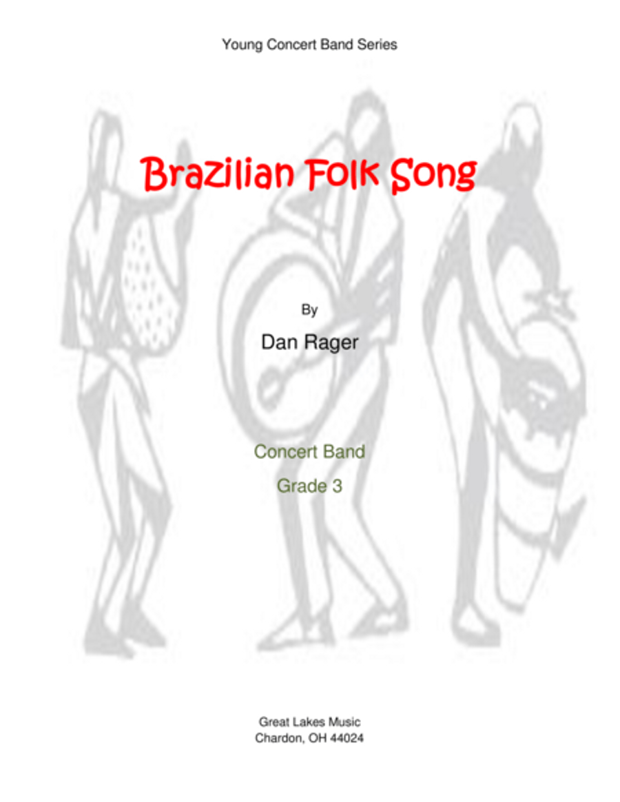 A Brazilian Folk Song A Brazilian Folk Song Concert Band scores gallery preview page 1
