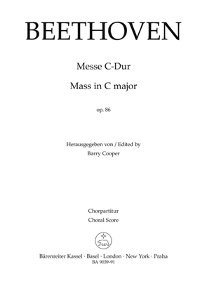 Book cover for Mass in C major, op. 86