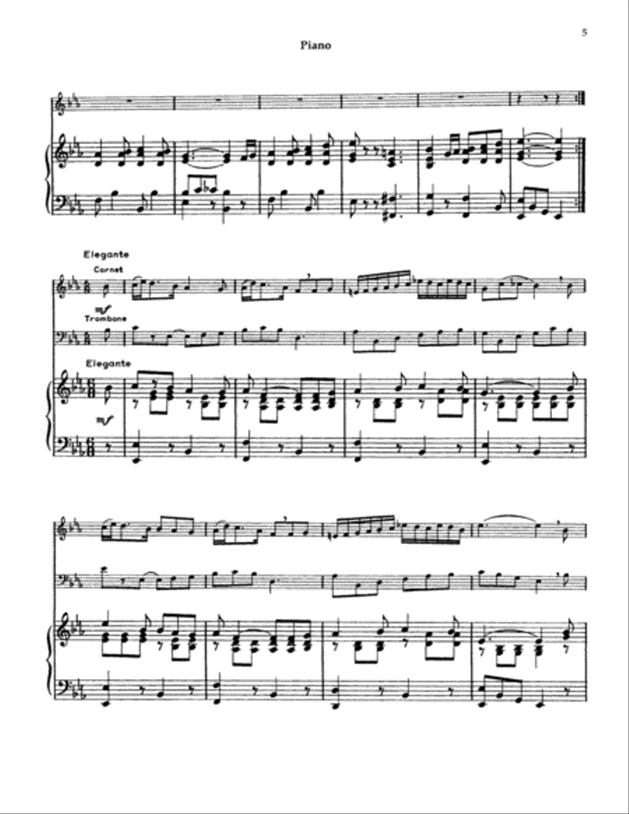 Carnival Of Venice Baritone Horn BC scores gallery preview page 2