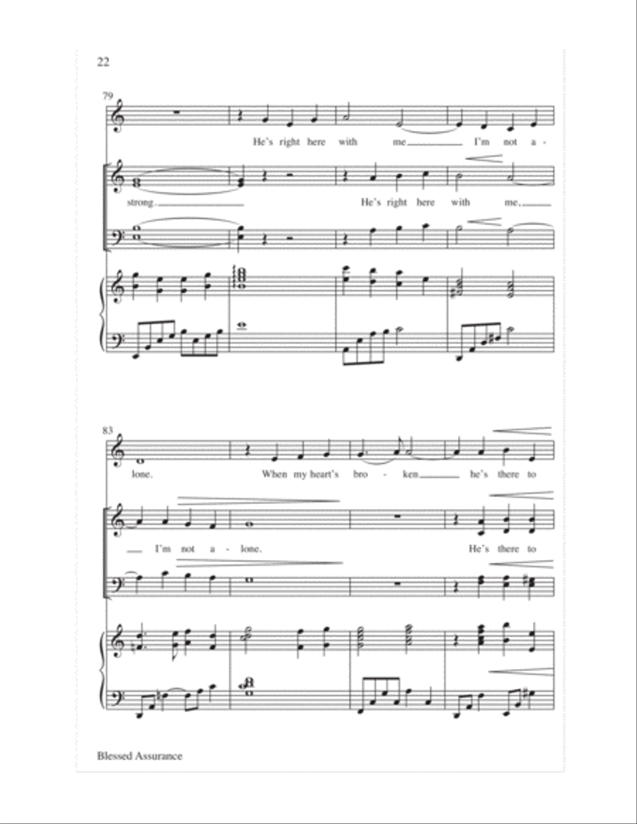 Let the Children Sing 4-Part scores gallery preview page 24