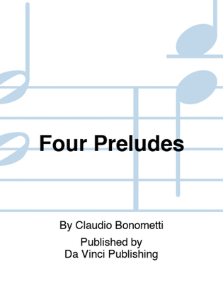 Book cover for Four Preludes