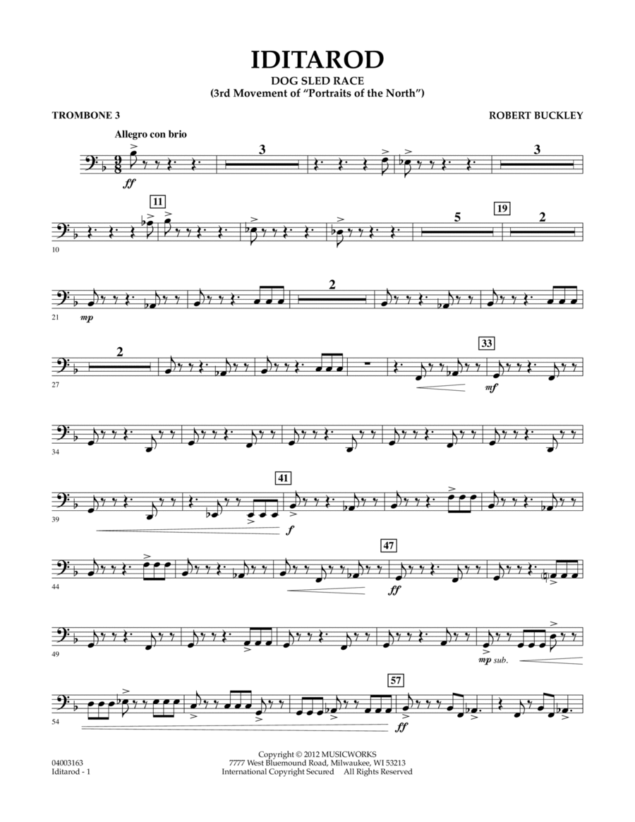 Iditarod - Trombone 3