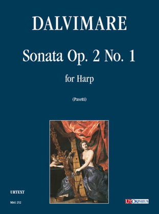 Book cover for Sonata Op. 2 No. 1 for Harp