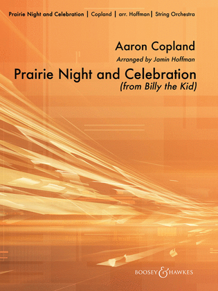 Book cover for Prairie Night and Celebration (from Billy the Kid)