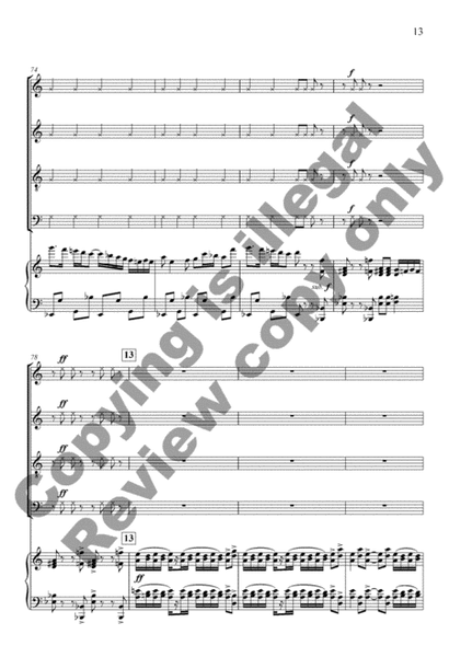 A Hoopla from The Settling Years (Choral Score) image number null