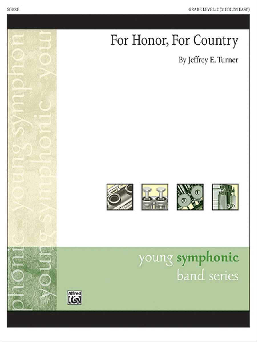 For Honor, For Country Concert Band scores gallery preview page 1