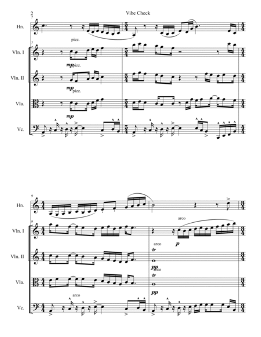 Vibe Check Small Ensemble scores gallery preview page 3