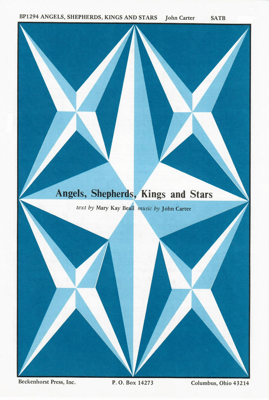 Angels, Shepherds, Kings and Stars 4-Part scores gallery preview page 1