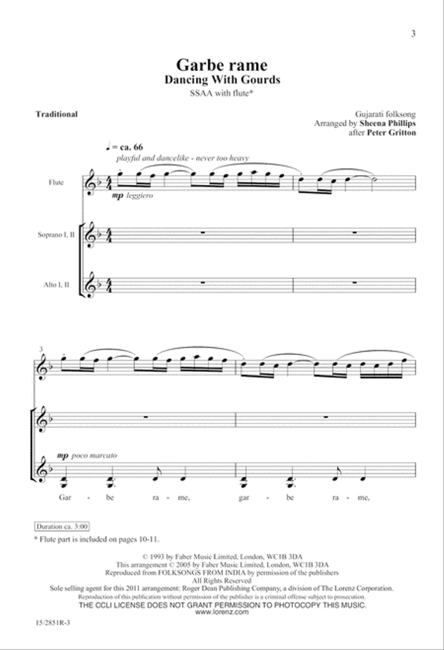 Garbe rame (Dancing With Gourds) SSAA scores gallery preview page 4