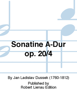 Sonatine A-Dur op. 20/4