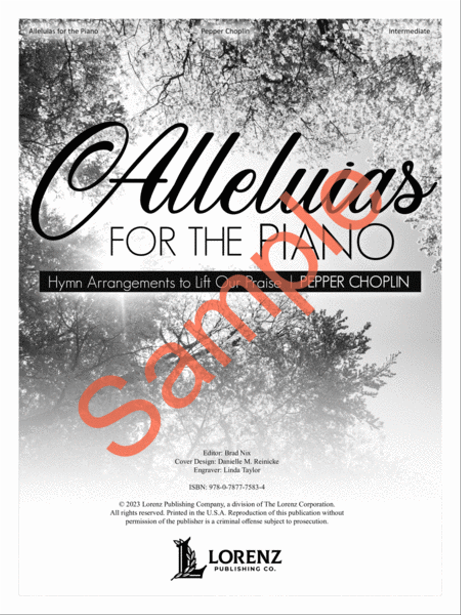 Alleluias for the Piano Alleluias for the Piano Piano Solo scores gallery preview page 2