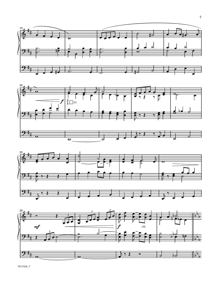 Risen and Exalted! (Digital Download) Easter scores gallery preview page 5