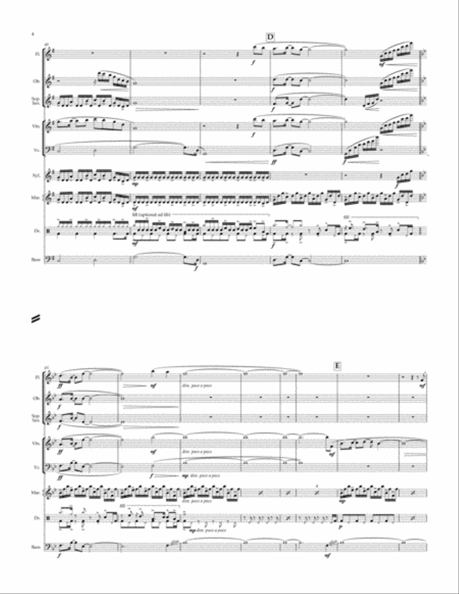 Wind In My Sails Large Ensemble scores gallery preview page 6