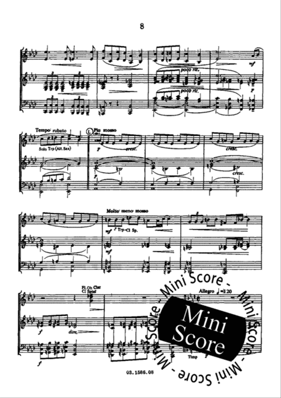 Point Of No Return Concert Band scores gallery preview page 10