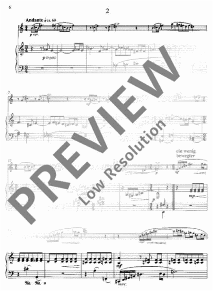 Humoresken und Romanzen Humoresken und Romanzen Flute Solo scores gallery preview page 7