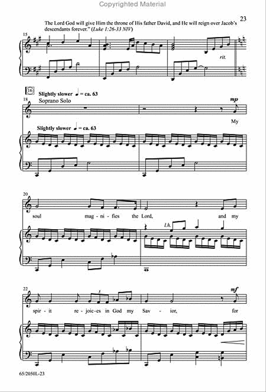 What Sweeter Music 3-Part scores gallery preview page 7