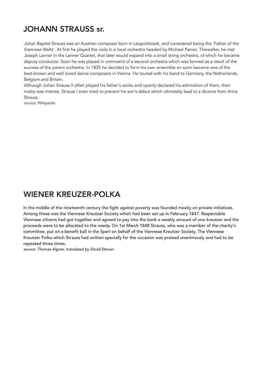 Wiener Kreuzer-Polka Chamber Orchestra scores gallery preview page 2