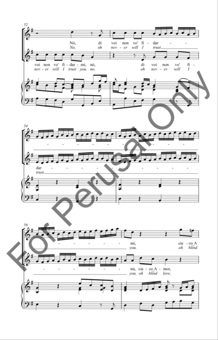 No, Di Voi Non Vo'Fidarmi SA scores gallery preview page 10