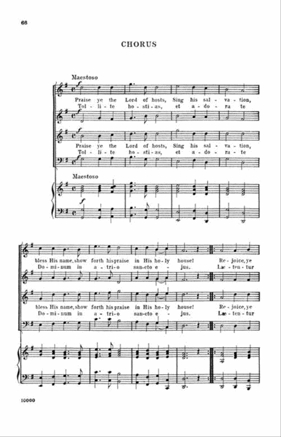 Christmas Oratorio Choir scores gallery preview page 7