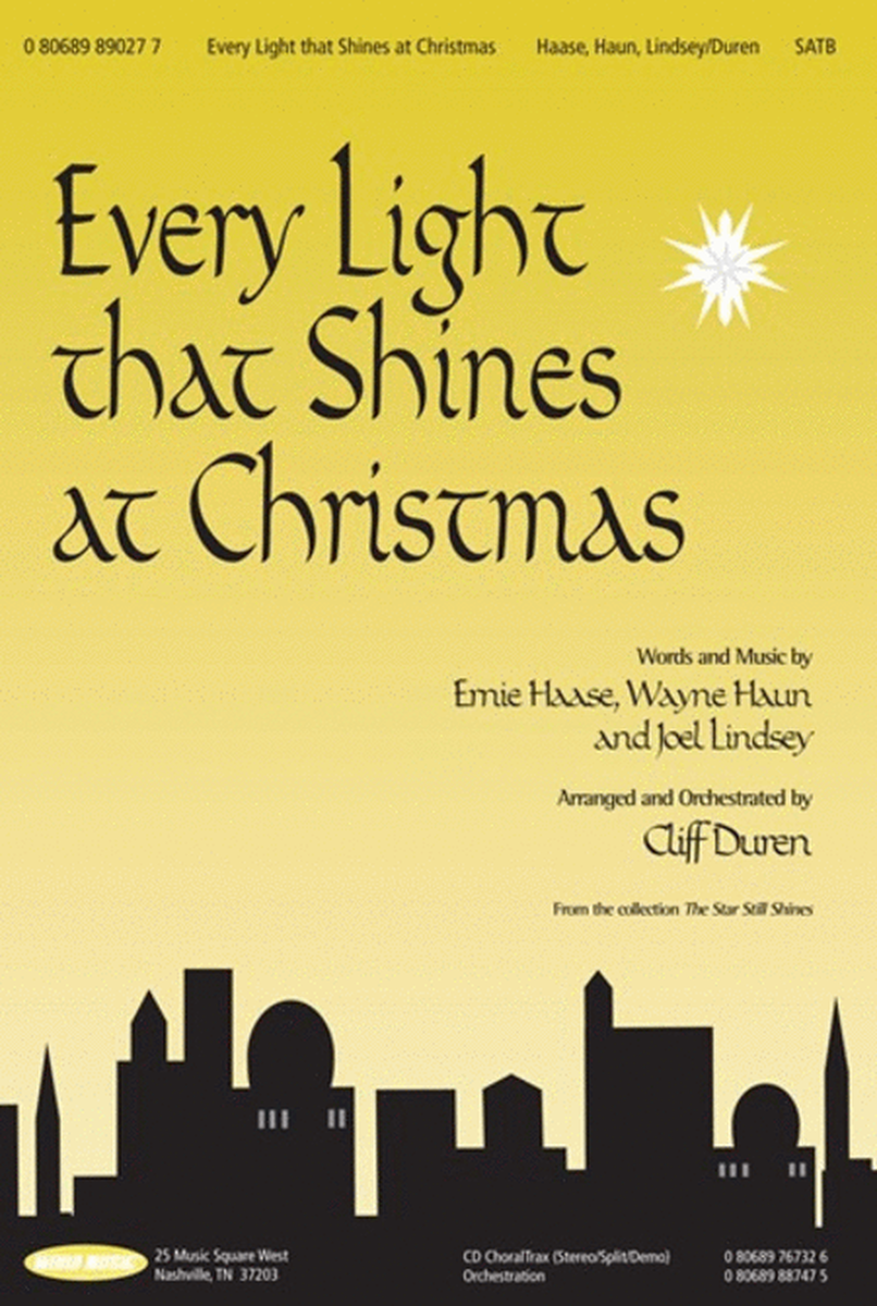 Every Light That Shines At Christmas - Orchestration