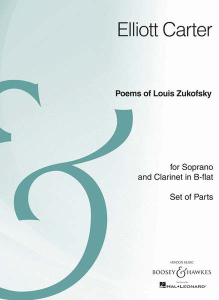 Poems of Louis Zukofsky
