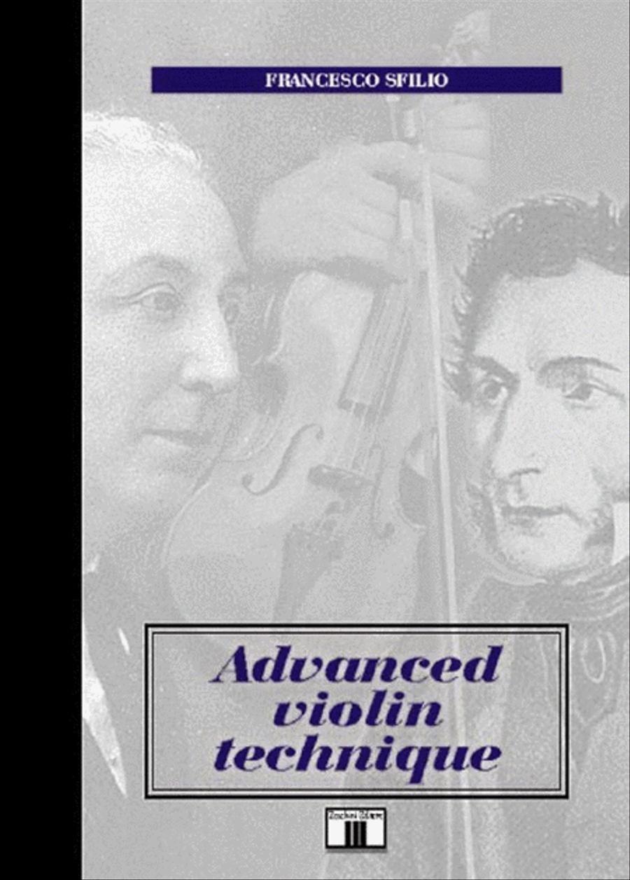 Advanced violin technique Violin scores gallery preview page 1