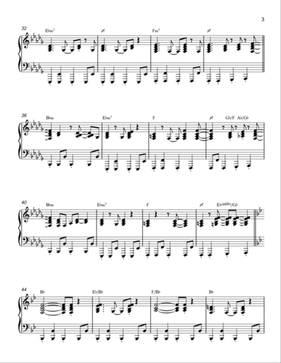 I'm Still Standing Piano Solo scores gallery preview page 3
