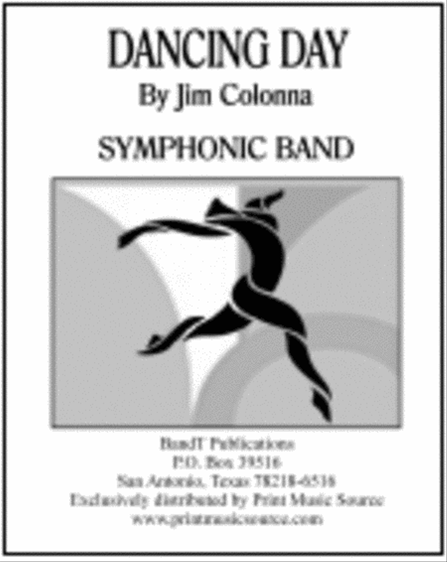 Dancing Day Concert Band scores gallery preview page 1