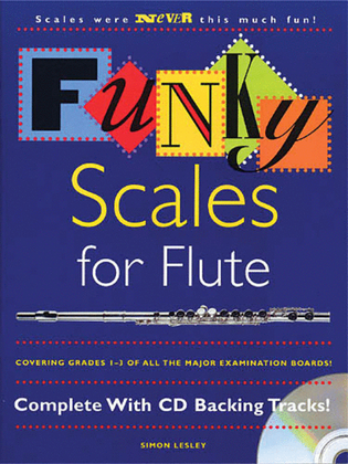 Book cover for Funky Scales for Flute