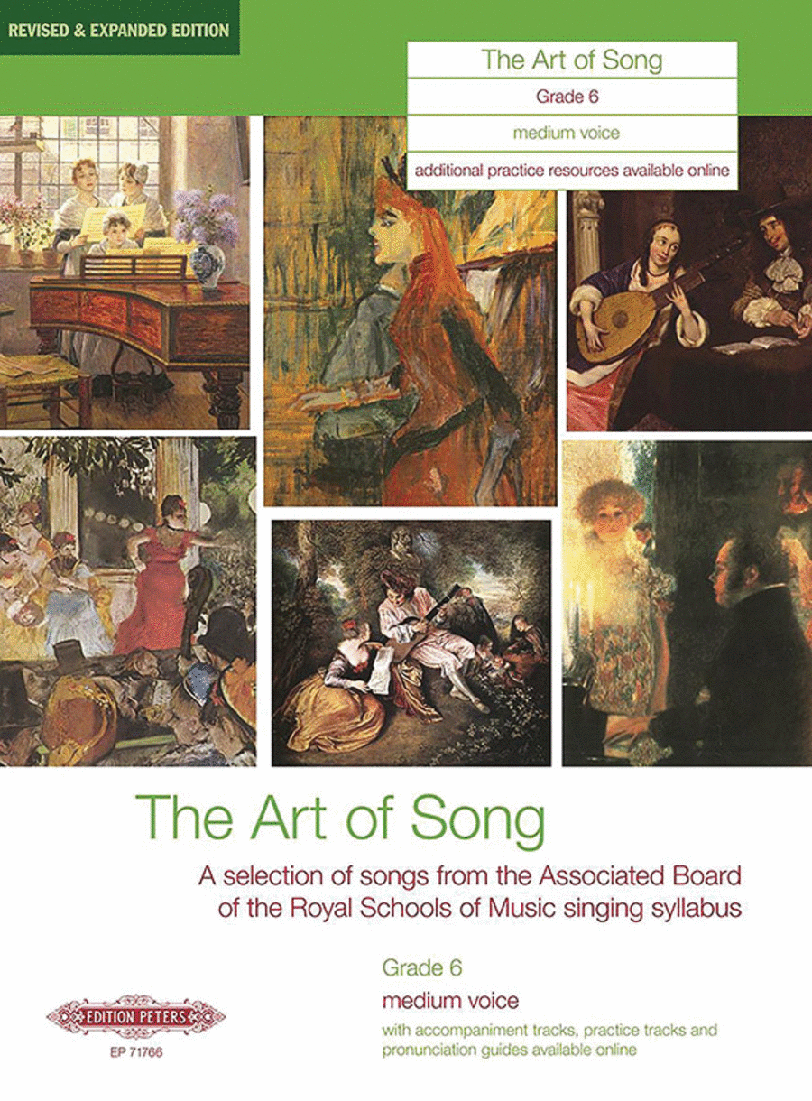 The Art of Song, Grade 6 (Medium Voice) Medium Voice scores gallery preview page 1