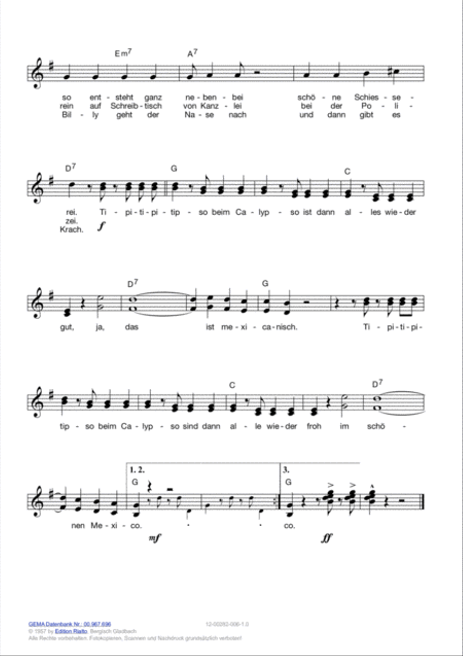 Tipitipitipso Voice scores gallery preview page 3