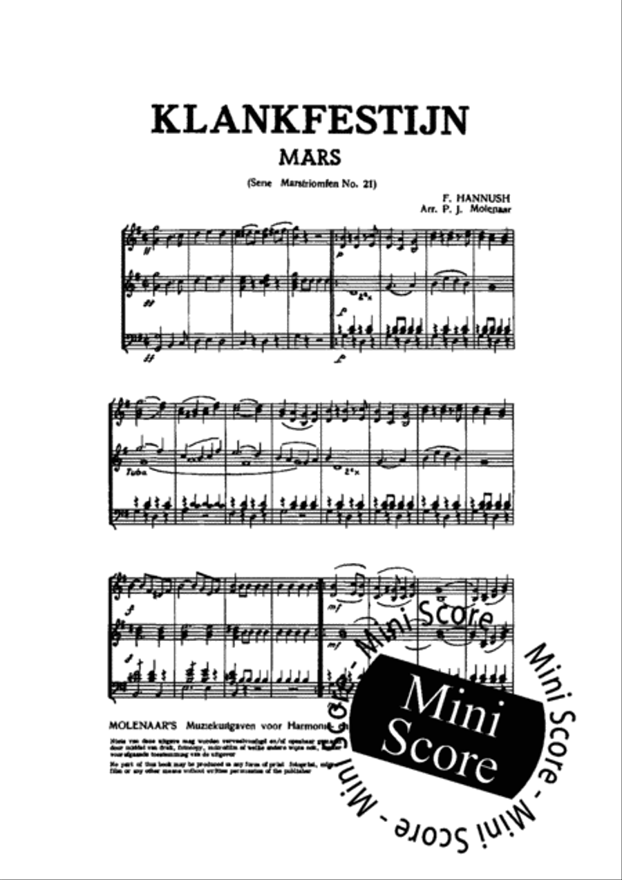 Klankfestijn Concert Band scores gallery preview page 4