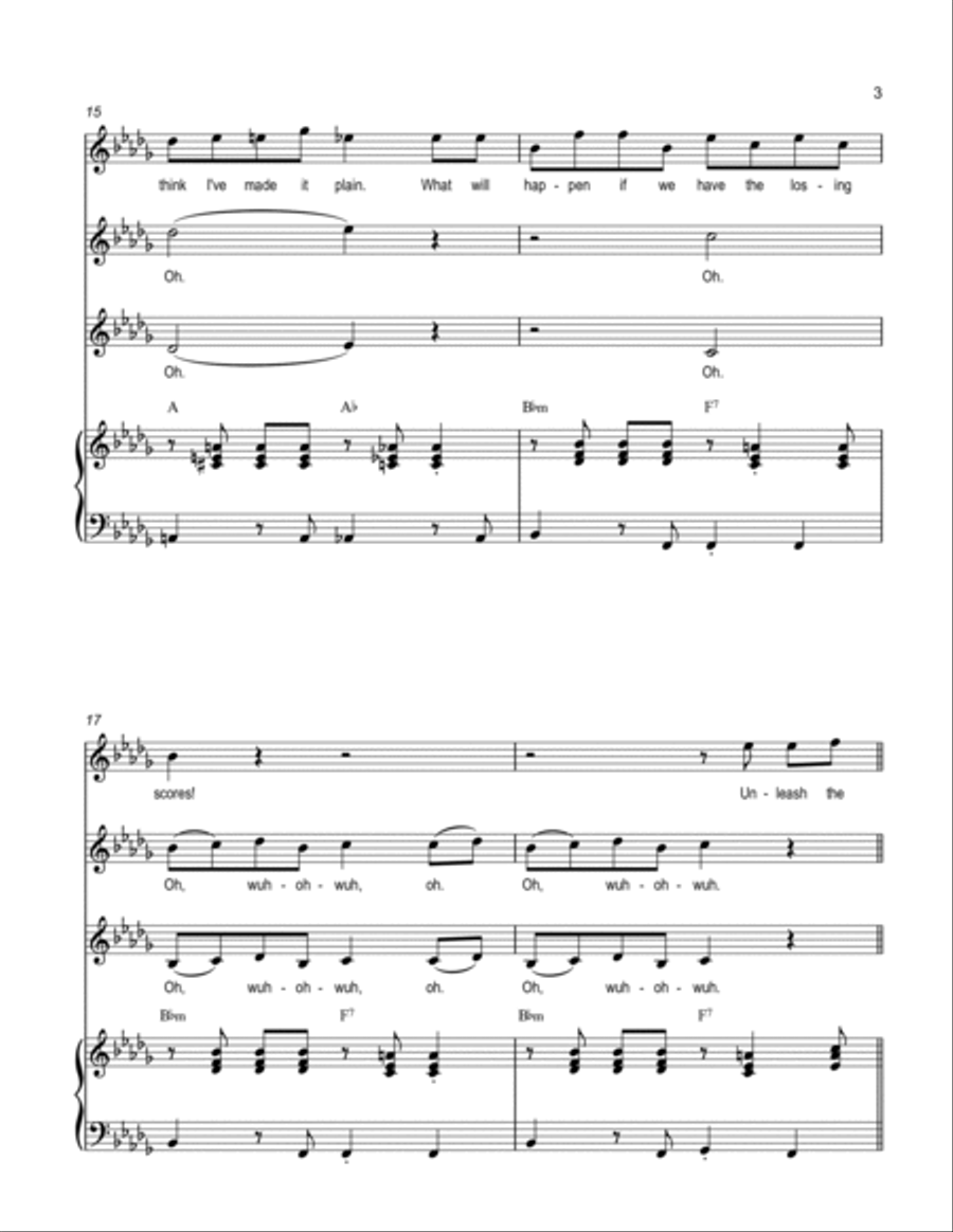 Unleash the Magic, from My Little Pony Equestria Girls Voice scores gallery preview page 3