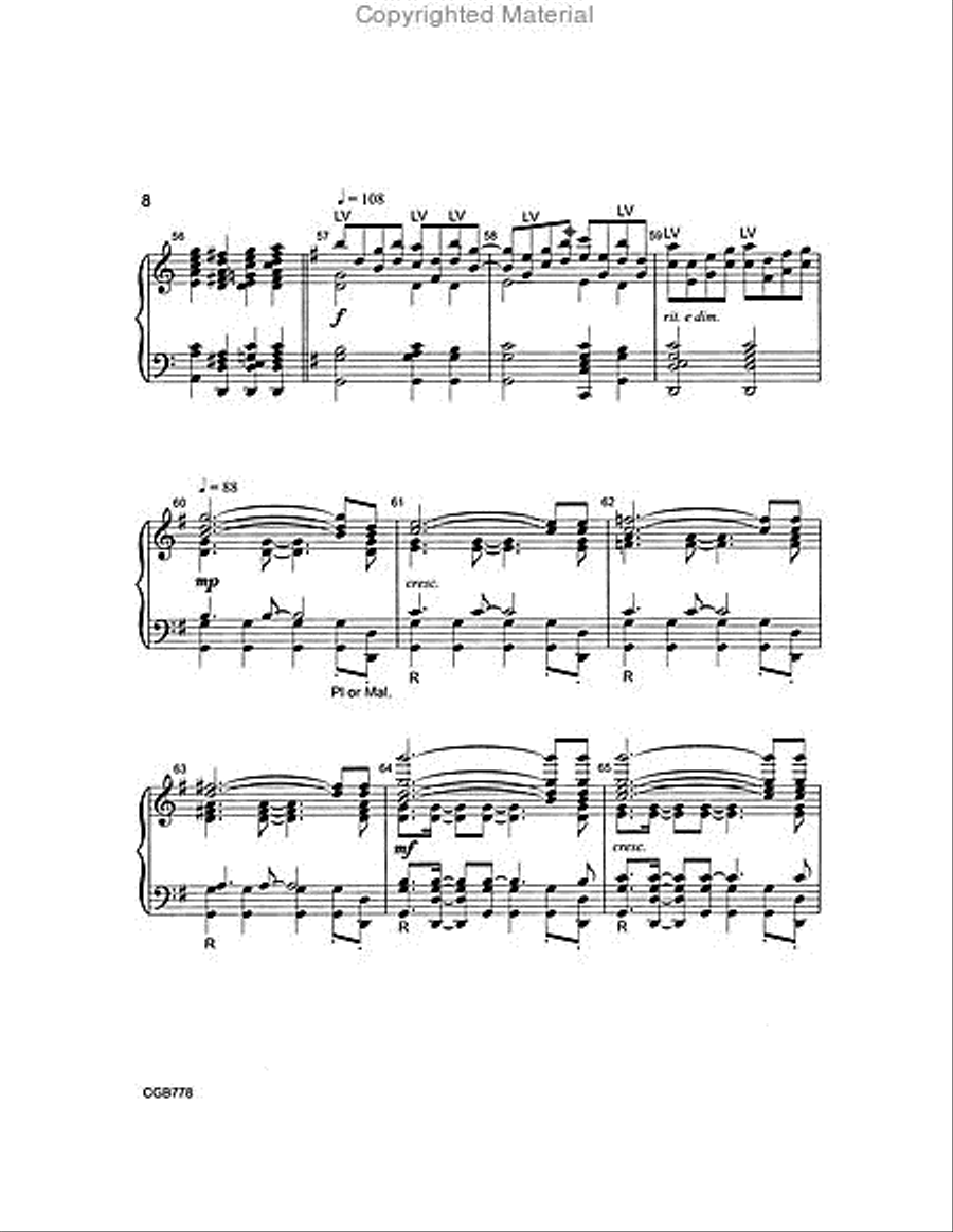 Shine, Jesus, Shine Shine, Jesus, Shine Handbell Choir scores gallery preview page 3