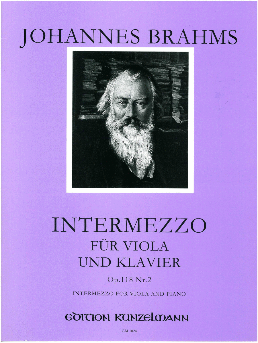 Intermezzo Op. 118 No. 2