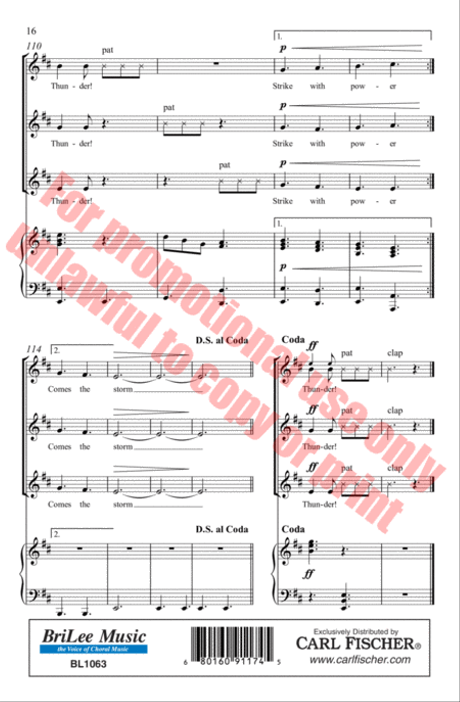 Storm Choir scores gallery preview page 17