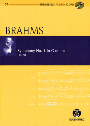 Book cover for Symphony No. 1 C In Minor, Op. 68