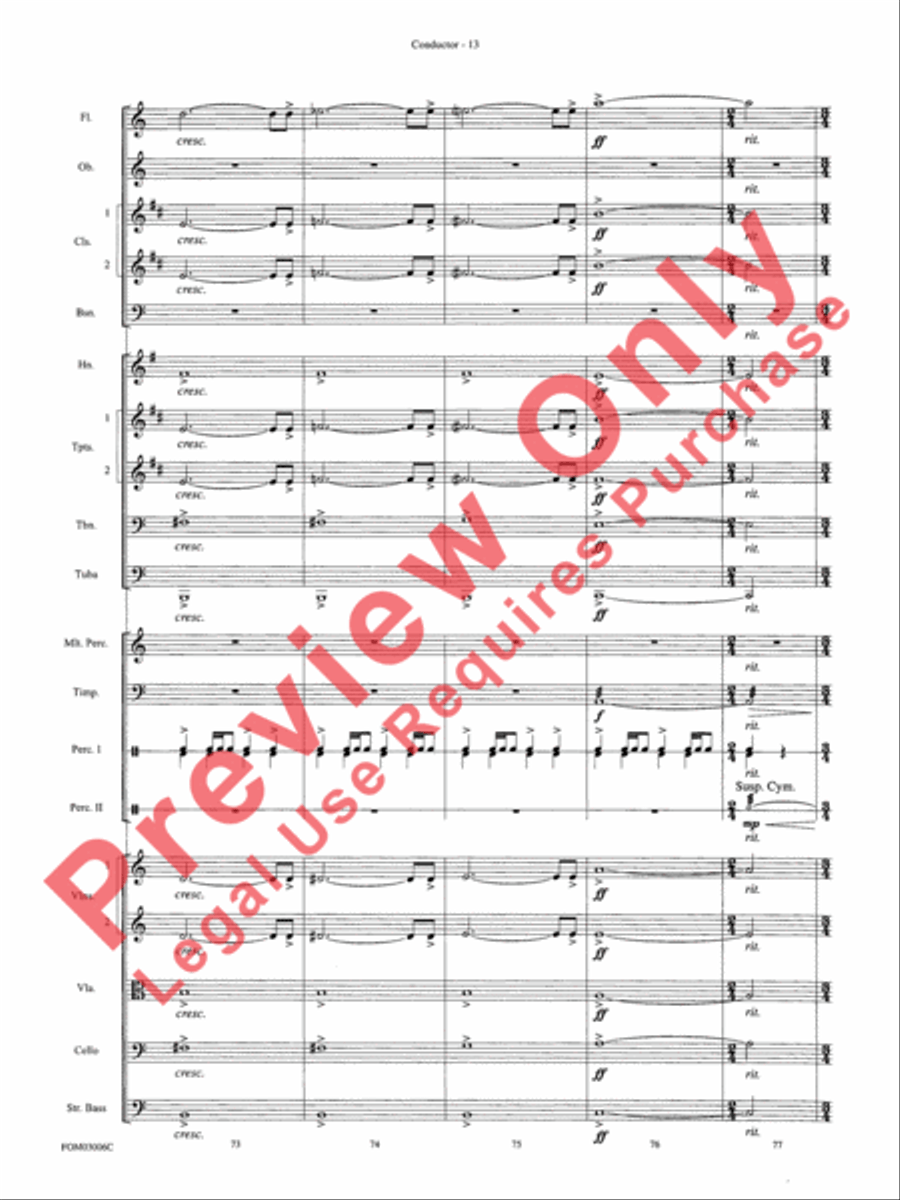 The Lord of the Rings: The Two Towers, Highlights from Full Orchestra scores gallery preview page 16