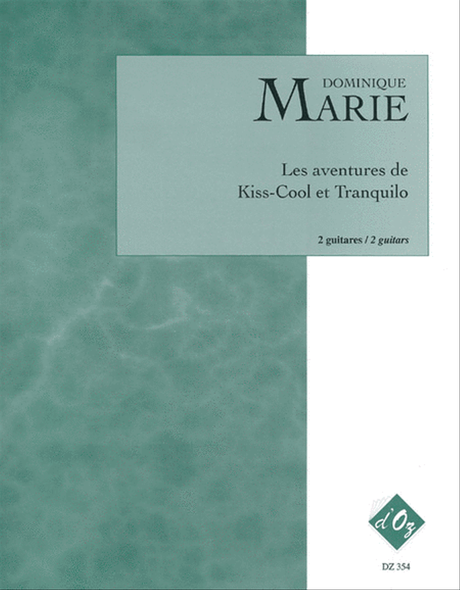 Les aventures de Kiss-Cool et Tranquilo Classical Guitar scores gallery preview page 1