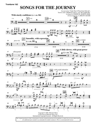 Songs For The Journey (from "Footprints In The Sand") - Trombone 1 & 2