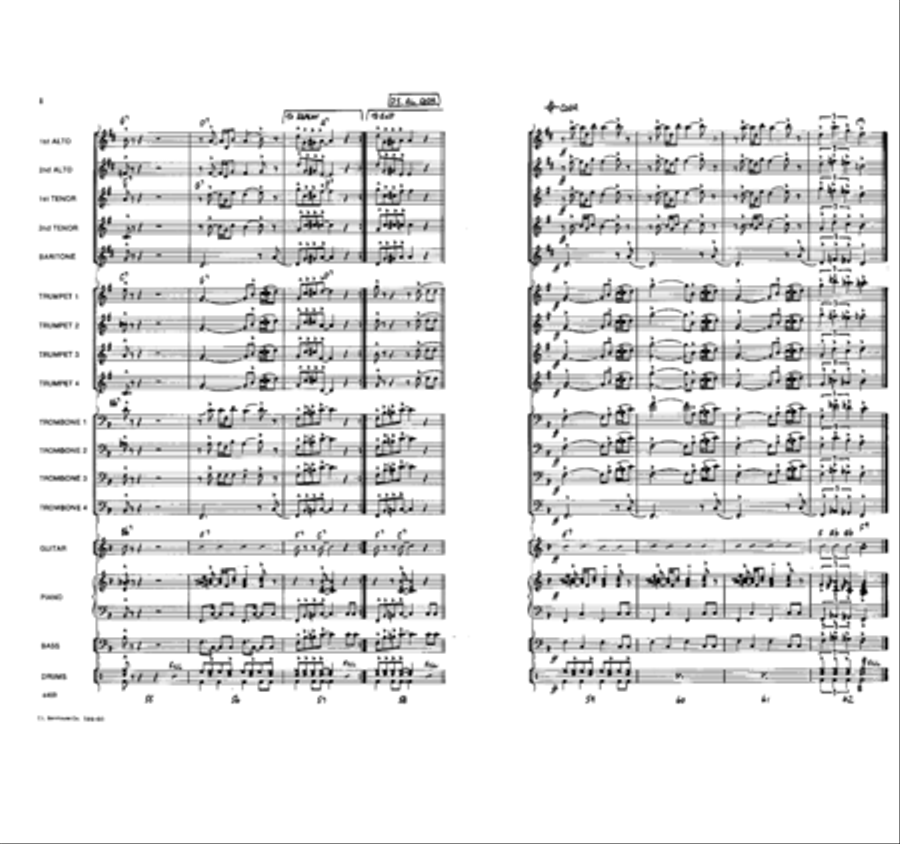 St. Louie Blues Jazz Ensemble scores gallery preview page 8