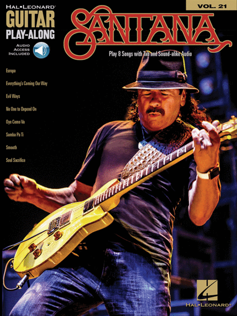 Santana Guitar Tablature scores gallery preview page 1
