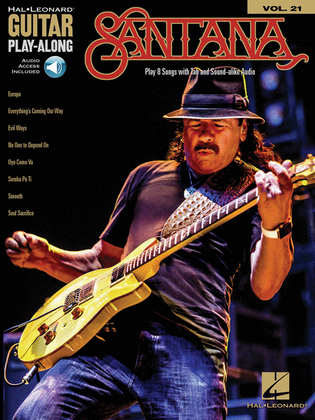 Book cover for Santana
