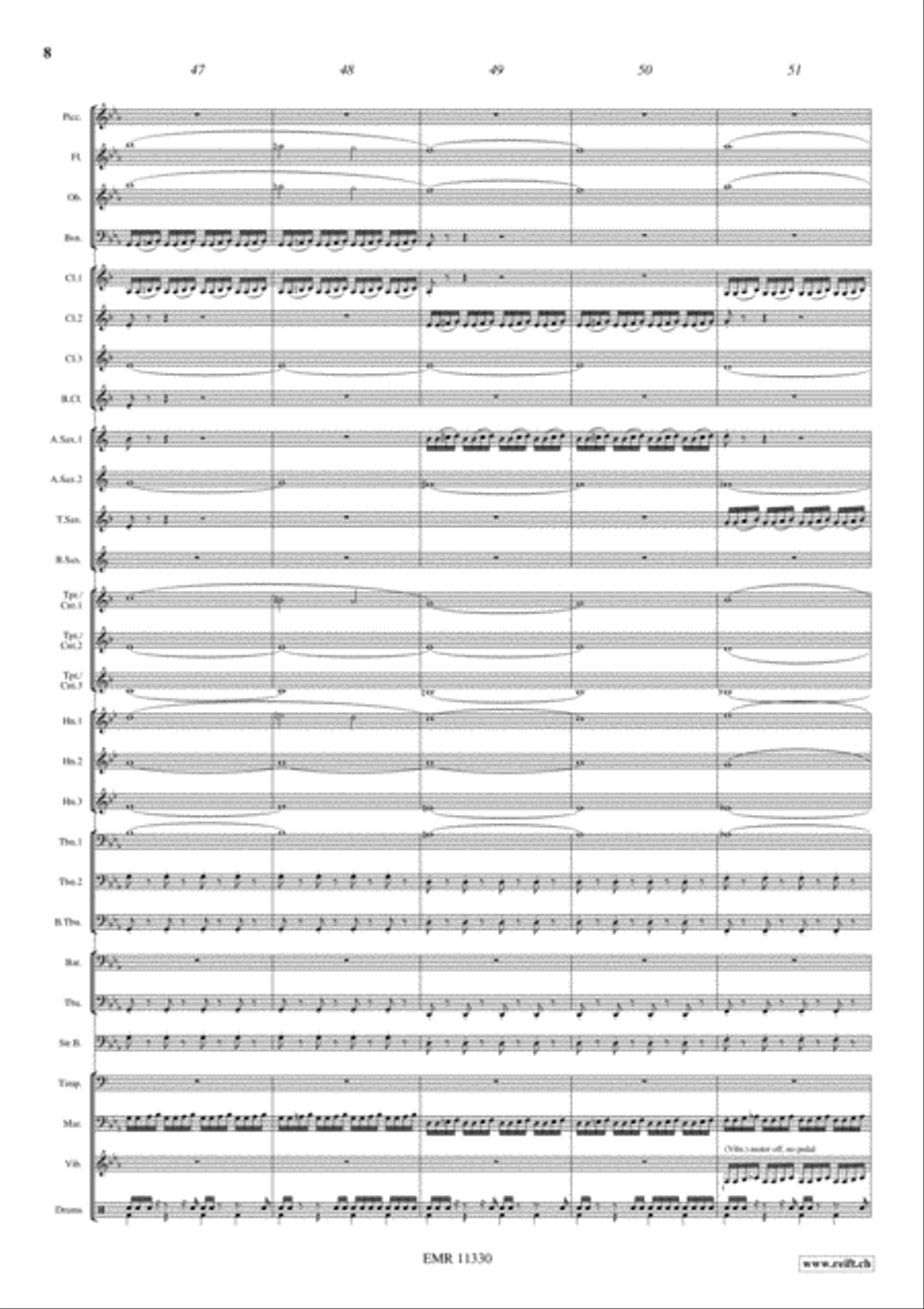 Blade Runner Concert Band scores gallery preview page 9