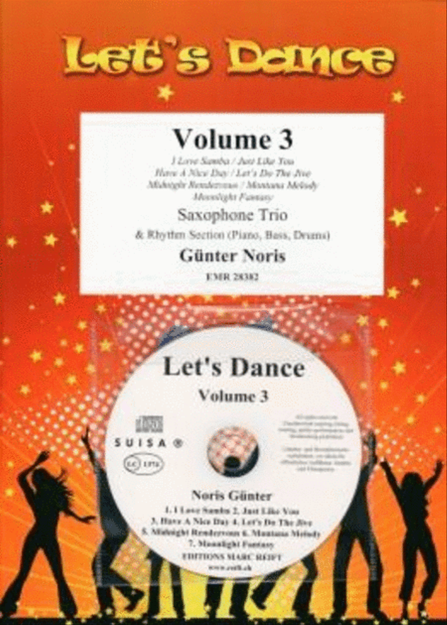 Let's Dance Volume 3 Saxophone Ensemble scores gallery preview page 1