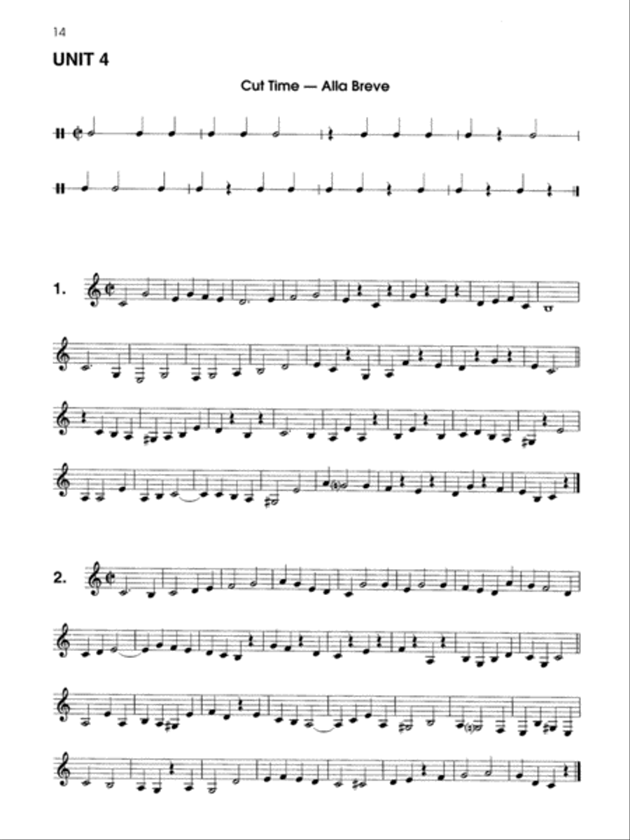 Rhythms & Rests Concert Band Methods scores gallery preview page 4