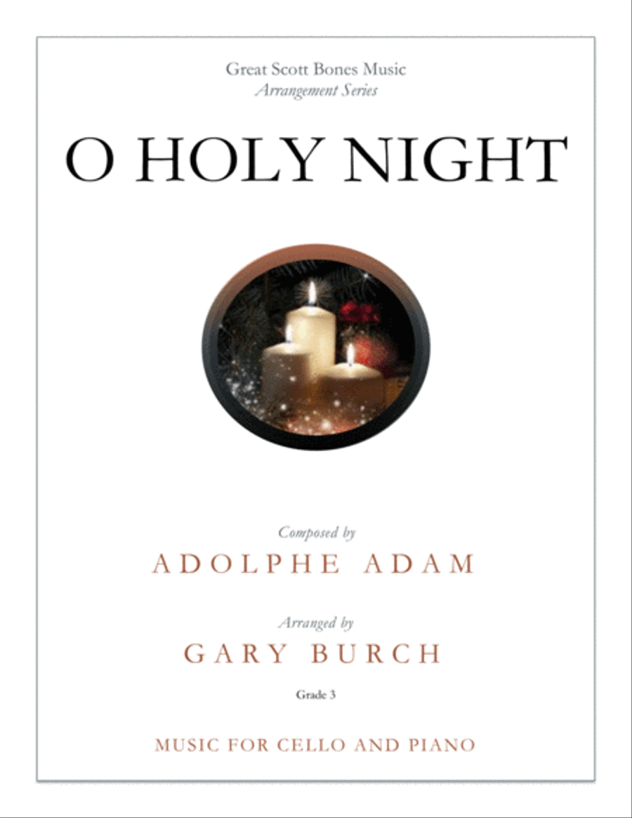 O Holy Night Piano scores gallery preview page 1